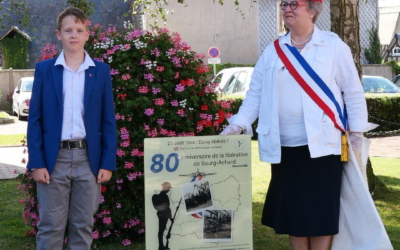 80e anniversaire de la Libération à Bourg-Achard