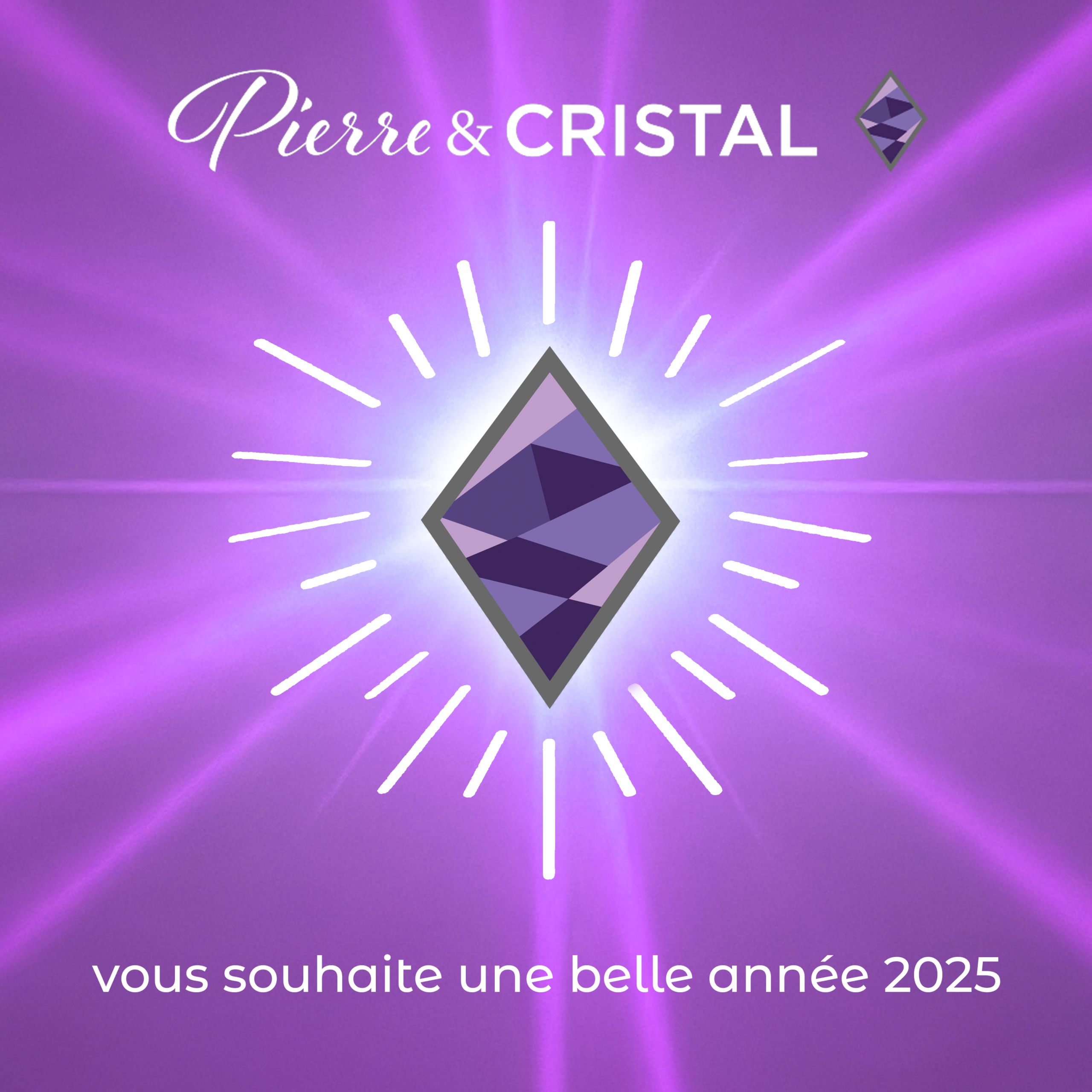 Voeux Pierre & CRISTAL 2025